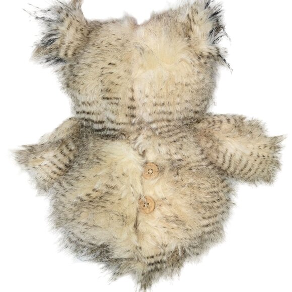 Little Toasties Plush Owl Hug Me Heating Pad Soft Fluffy weighted heated owl - Picture 5 of 11